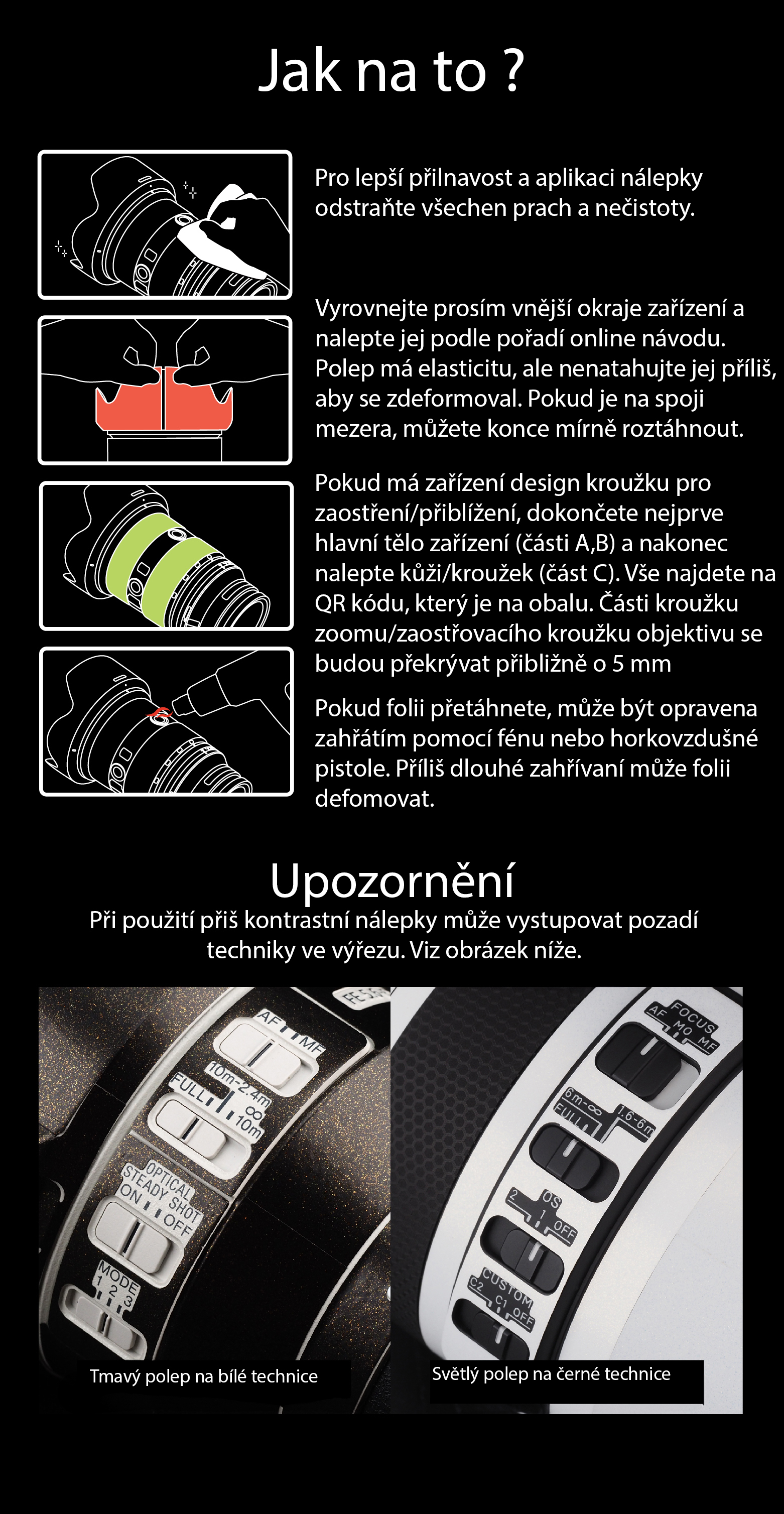 navod objektiv